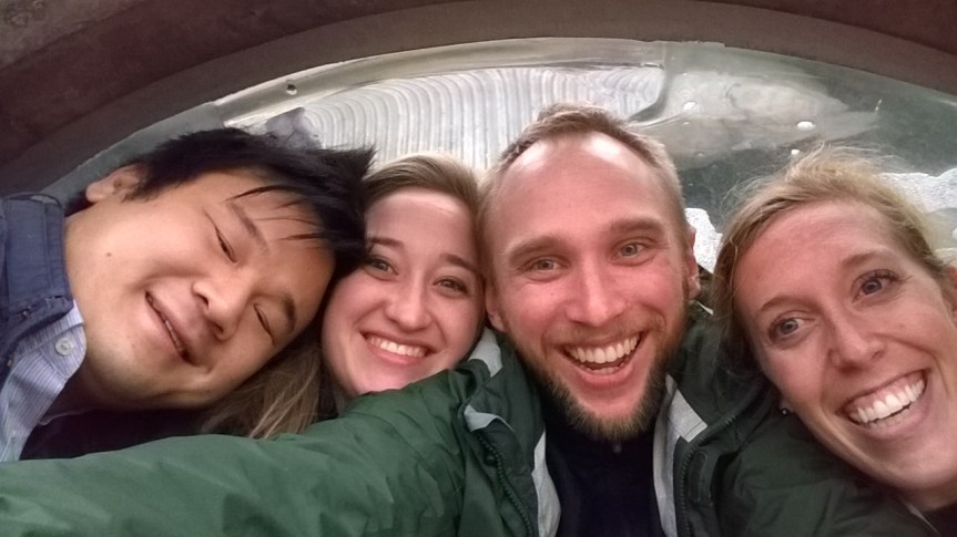 Monterey Bay Aquarium with Heidi and Brian